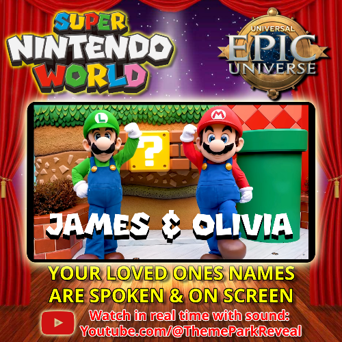 Super Nintendo World Reveal Video (Epic Universe)